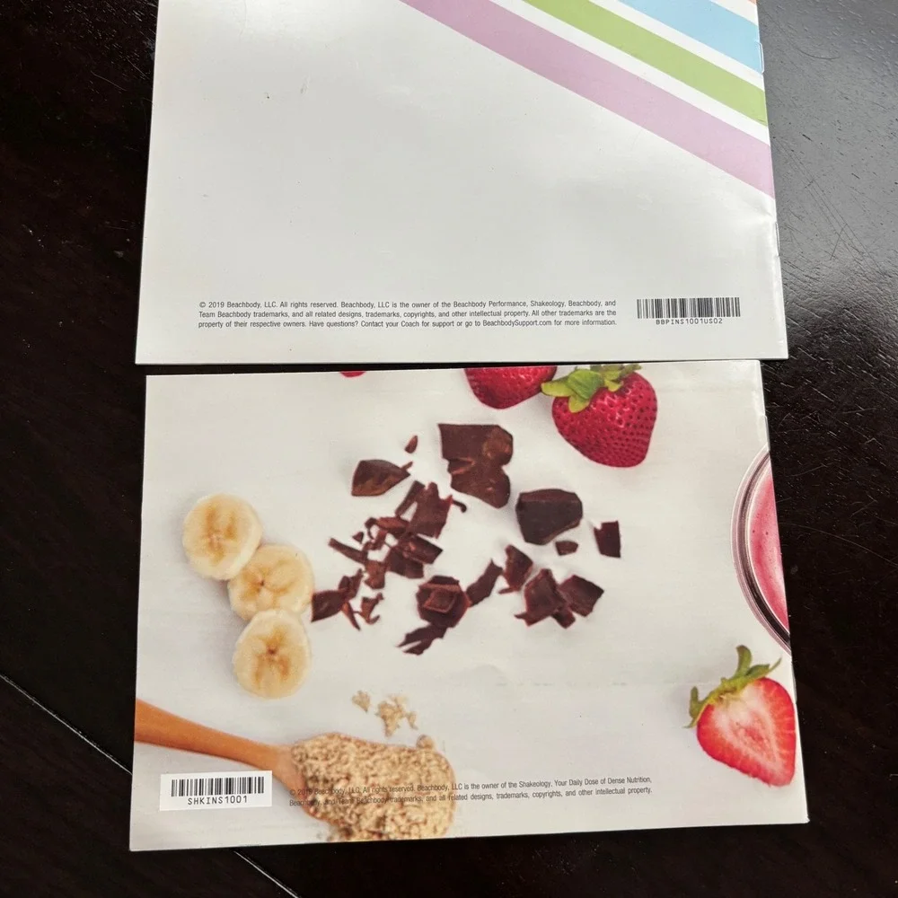 Beachbody Ultimate Portion Fix & Fixate Vol 2 Cookbook Nutrition Bundle 6 Books